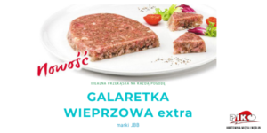 NOWOŚĆ – GALARETKA WIEPRZOWA