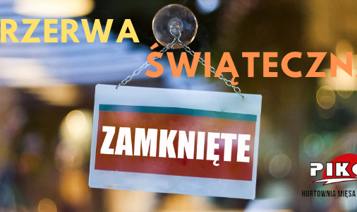 PRZERWA ŚWIĄTECZNA