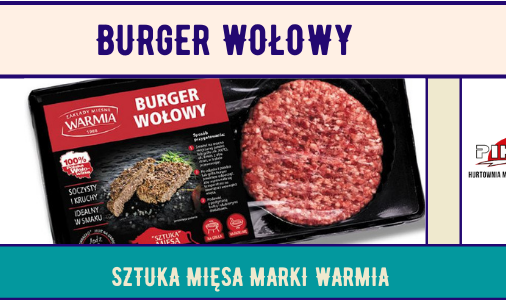 BURGER WOŁOWY