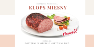 NOWOŚĆ KLOPS MIĘSNY