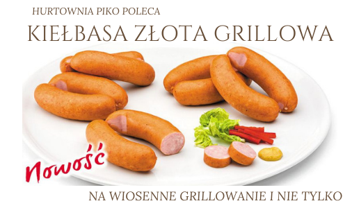 NOWOŚĆ - ZŁOTA GRILLOWA