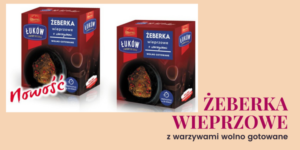 NOWOŚĆ: ŻEBERKA Z WARZYWAMI