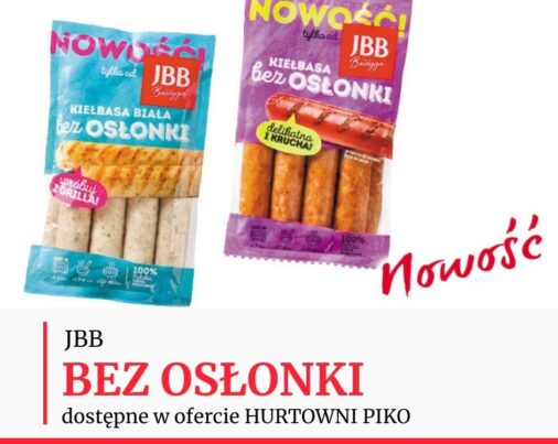 NOWOŚĆ KIEŁBASKI BEZ OSŁONKI