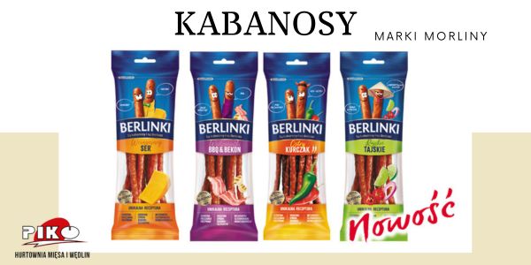 NOWOŚĆ - KABANOSY